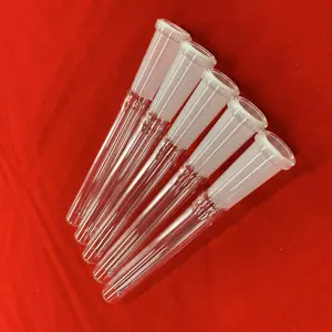 Standard 14mm 19mm quartz glass joint tube clear glass test tubes