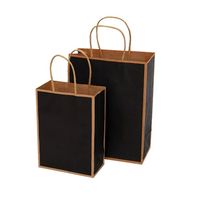 Sacs-cadeaux sacs en papier de Noël de luxe personnalisés OEM emballage raisonnable avec nœud et logo à prix d'usine