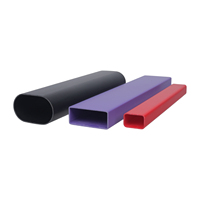 Tubo Plano de PVC Personalizado, Resistente a la Intemperie y Anti-UV, Certificado ISO, para Equipos Industriales de Tratamiento de Agua
