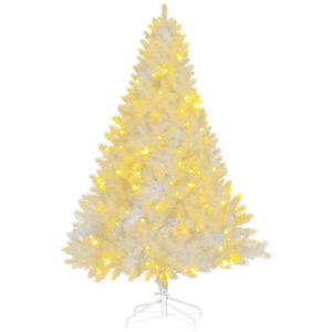 Árbol de Navidad DB de 7.5 pies Preiluminado con LED Blanco Cálido, Base de Metal para Interiores, Adorno Decorativo para el Hogar, Fiestas y Celebraciones - Product Image 5
