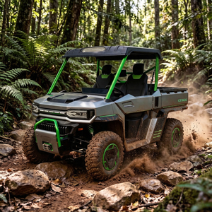 Véhicule agricole tout-terrain pour adultes, vitesse 70 km/h, autonomie 90 km, certifié CE, utilisation extérieure en ferme, frein à disque avant, haute performance - Product Image 1