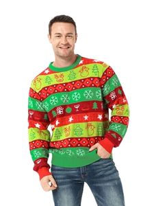Pull en maille respirant anti-rides et anti-rétrécissement de luxe 2025 pour homme – Coupe ajustée, tendance, confortable et polyvalent en laine/polyester - Product Image 3