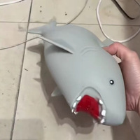 Grande Canne à pêche en forme de canard, jouet sensoriel anti-stress à remontée lente, cadeau fantaisie pour bureau ou fête