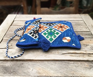 กระเป๋าสะพายหลังสีน้ำเงินแท้อนาโตเลียนโอเรียลเต็ล - Product Image 4