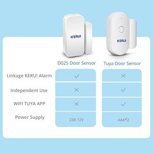 Capteur de <span class=keywords><strong>porte</strong></span> intelligent <span class=keywords><strong>WiFi</strong></span> Fuers Tuya, détecteur d'<span class=keywords><strong>ouverture</strong></span>/fermeture de <span class=keywords><strong>porte</strong></span>, interrupteur magnétique, capteur de fenêtre, alerte de sécurité domestique - Product Image 6