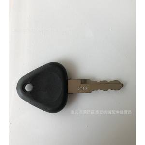 Llave de Encendido para Excavadora Lingong 888, Material ABS Negro, Modelo 888, Función de Desbloqueo de Hardware - Product Image 1