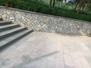 <strong>Brown</strong> and Grey Natural Stone Crazy Stone Tiles - Product Image 6