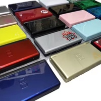 Console portable de jeu NDSL originale reconditionnée, chargeur aléatoire inclus pour cartouche de jeu, compatible avec le matériau ABS