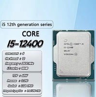 Processeur CPU Intel Core i5-12400 2,5 GHz 6 cœurs 12 threads 10 nm 65 W LGA 1700 pour ordinateur de bureau