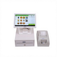 10 İnç Ucuz HSPOS Android Tablet Kasa POS Cihazı POS Yazılımı Termal Yazıcı Stok Perakende Restoran Süpermarket
