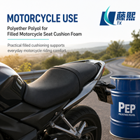 Polyol polyéther PEP en provenance directe d'usine, matière première pour coussins de siège de moto rembourrés