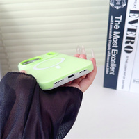 Coque de téléphone magnétique antichoc 2-en-1 couleur bonbon simple pour iPhone 17 Pro Max 17 Air 16 15 14 13 12 11 – Housse de protection mate
