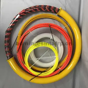 Dispositivo de guía de Cable de 30M y 3mm, extractor de Cable de fibra de vidrio, conducto de pesca de serpiente