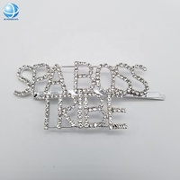 Épingle à cheveux en métal brillant faite à la main pour femmes filles décoration de cheveux de mariage nuptiale
