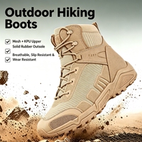 Bottes légères, respirantes et résistantes à l'usure avec logo personnalisé OEM ODM en gros pour l'entraînement sur le terrain et les patrouilles