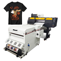 Imprimante jet d'encre DTF avec système de mélange d'encre blanche de type séparé pour impression personnalisée sur vêtements