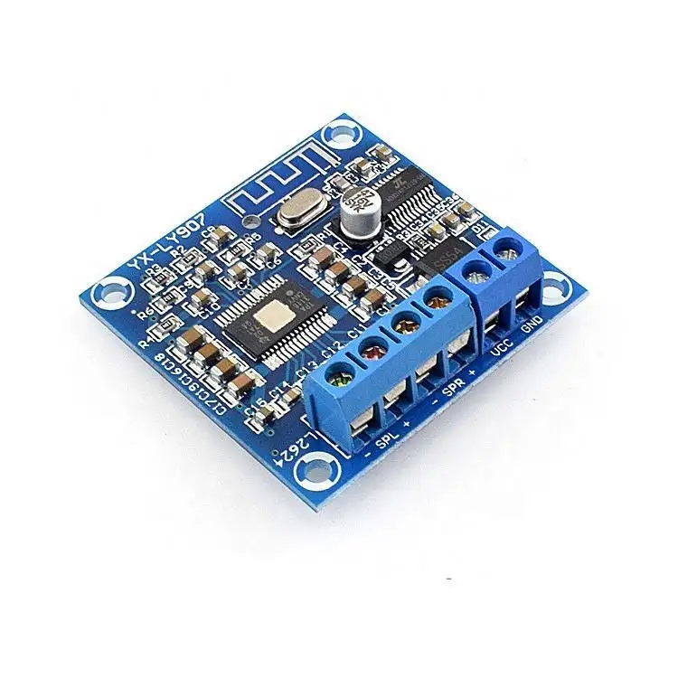 BLE 4.2 Power Amplifier Board TPA3116D2 Digital Audio Amplifier Module AMP 2.0 Channel Stereo 50W*2 VDC12-24V