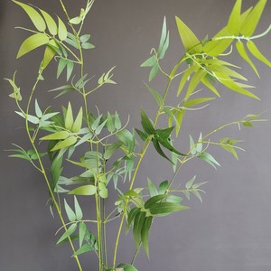 Faux tige <span class=keywords><strong>de</strong></span> bambou artificielle, branche <span class=keywords><strong>de</strong></span> feuille <span class=keywords><strong>de</strong></span> bambou artificielle, tiges <span class=keywords><strong>de</strong></span> <span class=keywords><strong>verdure</strong></span> artificielle pour remplissage <span class=keywords><strong>de</strong></span> vase, décoration <span class=keywords><strong>de</strong></span> maison, bureau et style zen - Product Image 5