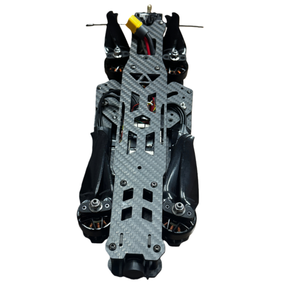 7 Inch Carbon Fiber FPV Racing Frame,5mm Arm Freestyle Long Range <b>Quadcopter</b> <b>Drone</b> Frame Kit For Professional FPV Hobbyist Pilot - Product Image 2