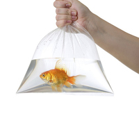 Sacs en polyéthylène transparents, pour le Transport de poisson, avec fermeture à chaleur, sur mesure, emballage de poisson ou autres barrière approuvé, 40 unités
