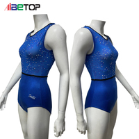 Justaucorps de gymnastique pour femmes, vente chaude, design personnalisé, vêtements de danse de ballet, spandex/polyester vert, sans couture, respirant, combinaison pour