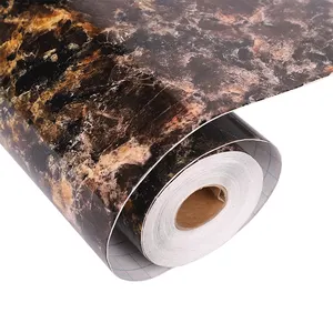 Home Decoration factory wholesale price luxury modern 3d Living Room PVC paper walls rolls adhesive