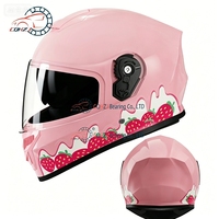 Casque pour enfants CQHZJ en promotion, chaud et adapté à l'hiver, pour petites filles et garçons, casque de sécurité pour moto