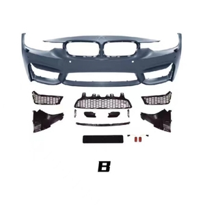 Kit de Carrocería para BMW Serie 3 F30 a M3, Parachoques Delantero, Parachoques Trasero, Faldones Laterales, Guardabarros, Capó GTS, F35 2013-2019, Actualización a Kit M3 - Product Image 5