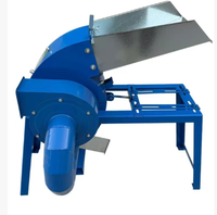 Molino de Martillos Multifuncional de Aluminio, Trituradora de Alimentos para Granja, Maíz, Soja, Paja, Hierba, Granos, Procesamiento de Cría, Alta Eficiencia