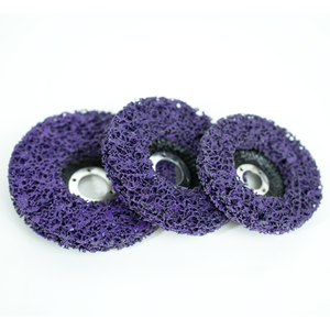 Disque à lamelles à changement rapide en nylon de haute qualité, noir, bleu, violet, disque de ponçage en nylon 100mm 115mm 125mm - Product Image 3