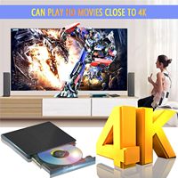 Yüksek hızlı harici Blu Ray DVD sürücü taşınabilir USB 3.0 CD 3D Blu-Ray oynatıcı brülör BD-ROM okuyucu Mac Windows 10 dizüstü PC için