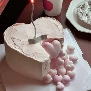 <span class=keywords><strong>Moule</strong></span> en <span class=keywords><strong>silicone</strong></span> en forme de cœur Tangchu pour <span class=keywords><strong>chocolat</strong></span>, mousse, gâteau, biscuits, décoration de fondant, outil de décoration, <span class=keywords><strong>moule</strong></span> à savon, emballé individuellement - Product Image 4