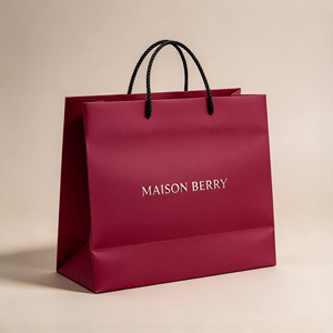 Bolsa de Papel Kraft Personalizada con Asas Retorcidas, Impresión Offset, Reciclable, Bolsa Plana Estándar, Estilo Clásico, Eco-pack - Product Image 5