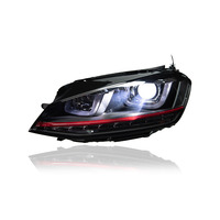 Ensemble de phares de voiture KGKB pour Golf 7 MK7 2013-2017, mise à niveau, phares LED haute configuration, lentilles de projecteur, accessoires