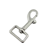 Attache pivotante réglable en métal de style vintage de 20 mm, mousqueton à pression étanche, boulon à œil de sécurité, accessoires pour sac