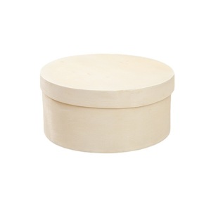 กล่องเค้กไม้ทรงกลม ขนาด 34-68 นิ้ว สำหรับบรรจุภัณฑ์ขนมอบชีสเค้ก - Product Image 1