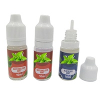 Liquide Mentholé 10ml pour Présentoir Manuel en Plastique Simple et Frais pour Fumeurs
