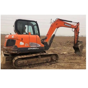 Excavadora Usada Doosan DX60 de 7.8 Toneladas, Tipo Oruga, Modelo 2022, con Bajas Horas de Trabajo, Motor y Bomba como Componentes Principales, en Venta - Product Image 1