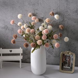 Nouveauté Bouquet de roses artificielles en tissu fait main Lu Lian pour la décoration de la maison, mariage, Halloween, Pâques - Décorations en gros - Product Image 4