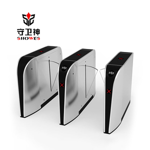 ระบบควบคุมการเข้าออกด้วยคิวอาร์โค้ด แอปอย่างเป็นทางการ ระบบจดจำใบหน้า ประตูหมุนแบบพับได้ - Product Image 2