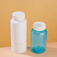 Bouteilles en plastique PET de 100 ml, 120 ml, 150 ml, 200 ml, 200 ml/300 ml/500 ml avec bouchon à vis et logo personnalisé pour l'emballage de pilules
