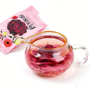 Thé <span class=keywords><strong>de</strong></span> roses rouges bio chinoises <span class=keywords><strong>de</strong></span> qualité supérieure, bourgeons <span class=keywords><strong>de</strong></span> roses entiers séchés pour tisanes apaisantes et soins <span class=keywords><strong>de</strong></span> la peau - Product Image 4