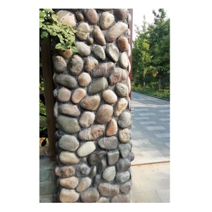 Revestimiento <span class=keywords><strong>de</strong></span> Paredes <span class=keywords><strong>Exteriores</strong></span>, Piedras Decorativas <span class=keywords><strong>de</strong></span> Río, Guijarros, <span class=keywords><strong>Piedra</strong></span> Plana en Rodajas para Paredes <span class=keywords><strong>Exteriores</strong></span> - Product Image 1