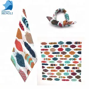 fashion cotton hot selling headband extra large pet bandanas textiles