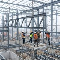 Estructura de Acero Prefabricada de Gran Resistencia para Exhibición de Autos en Salas de Exhibición