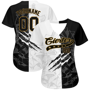 Grosir GIERTER 100% Polyester Unisex NRL kustom olahraga Polo Super Springbok semua hitam Fiji Jersey Rugby berpori cepat kering - Product Image 4