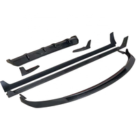 Vente directe d'usine, kit carrosserie RZ Style en fibre de carbone, lèvre avant, jupe latérale, diffuseur arrière pour Tesla Model 3