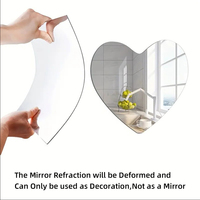 Papier miroir PET auto-adhésif, réflecteur de lampes LED, feuille de réflecteur en plastique pour l'éclairage, l'emballage et la décoration