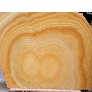 หินควอตซ์ธรรมชาติขัดเงาโอนิกซ์น้ำผึ้งคริสตัลสำหรับเคาน์เตอร์ห้องครัวและพื้นวิลล่ากระเบื้องหินอ่อนขัดเงา - Product Image 3