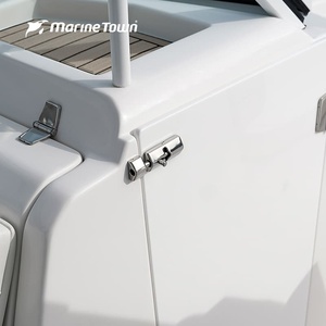 Boulon de baril en acier inoxydable élégant avec couvercle encliquetable pour meubles de yacht - Product Image 3